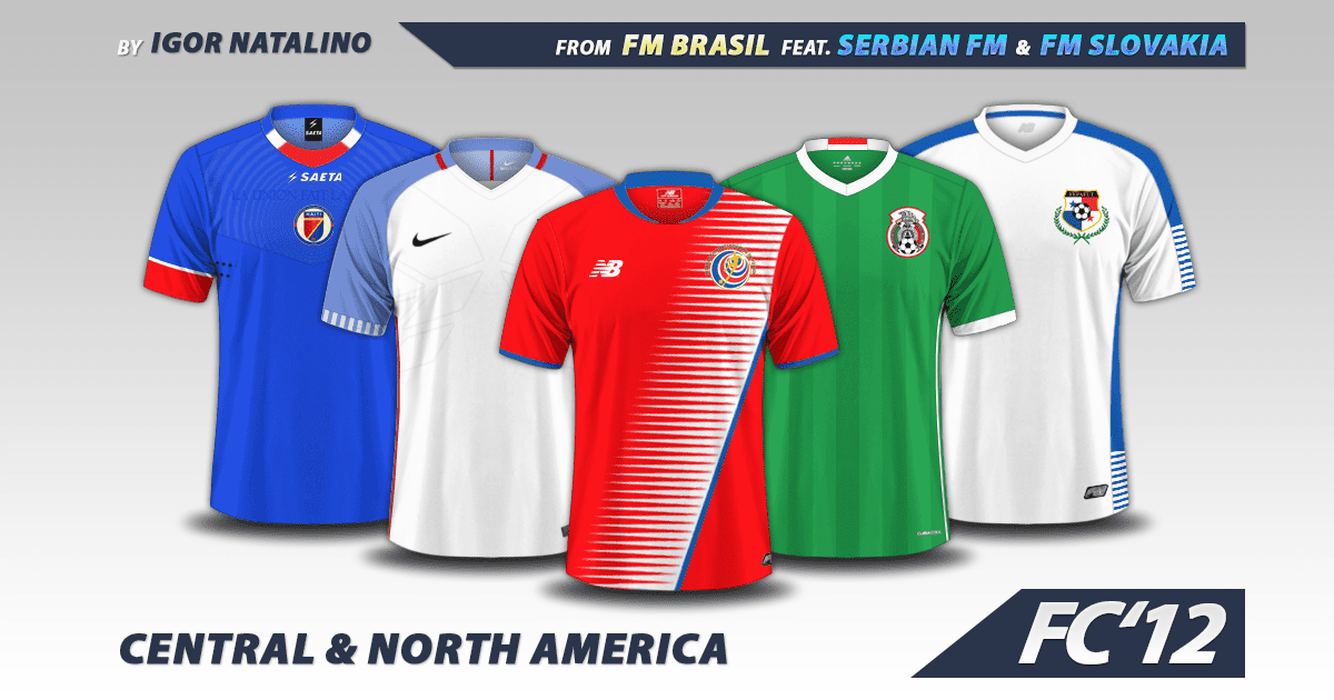 Football Manager 2017 Kits - Central & North America Nations 2016