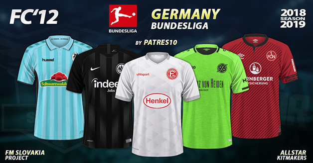 Football Manager 2019 Kits - FC’12 – Germany – Bundesliga 2018/19