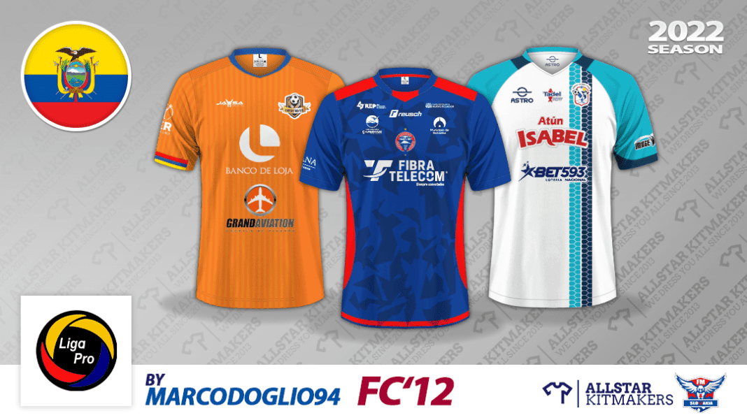FC’12 Ecuador Liga Pro B 2022 FM Slovakia