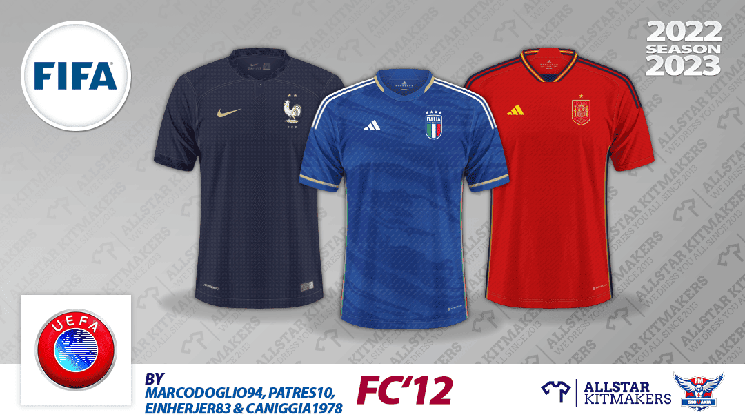 FC’12 Nations UEFA 2022/23 [v2.5] FC'12 Kits Forum FM23