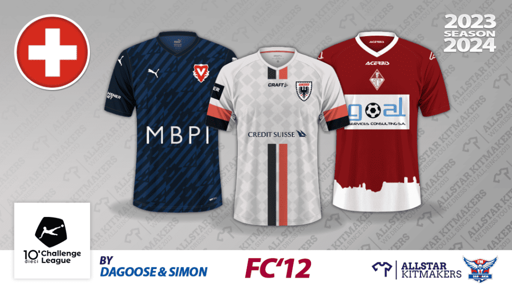 FC’12 Switzerland Challenge League 2023/24 FC'12 Kits Forum FM24